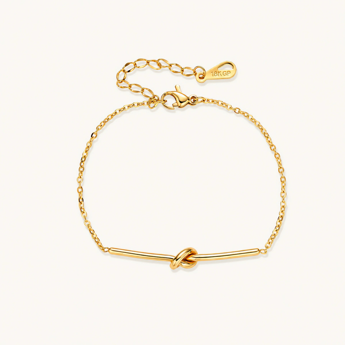 Twisted Knot Bar Bracelet