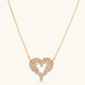 Scattered Heart Necklace